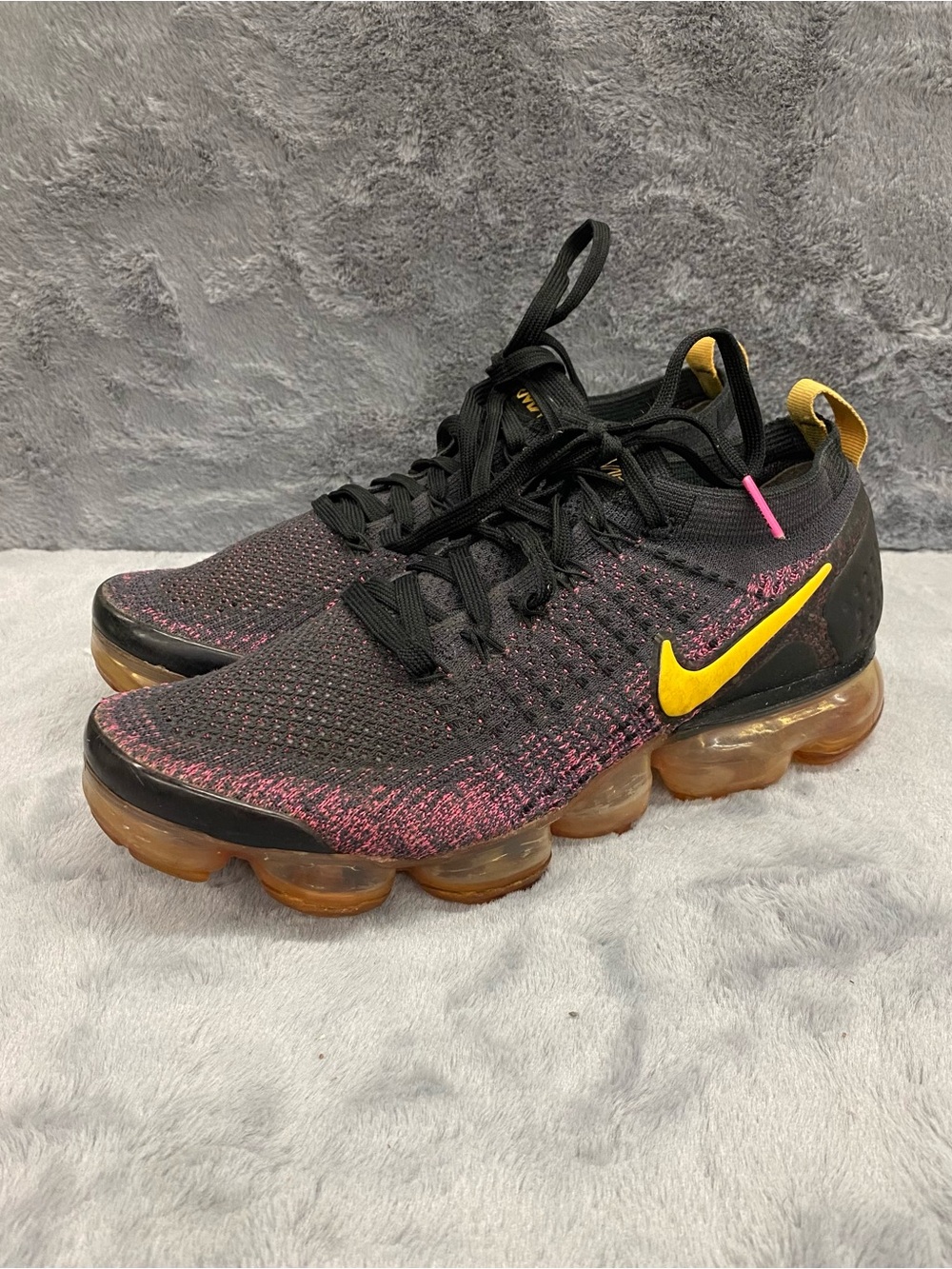 Nike Air Vapor Max Fly Knit 2 Women’s Size 9
Black Pink 2018
